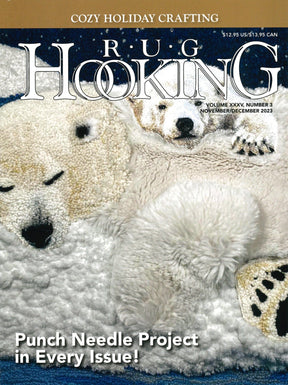 Ampry Publishing Magazines Rug Hooking Magazine Nov/Dec 2023