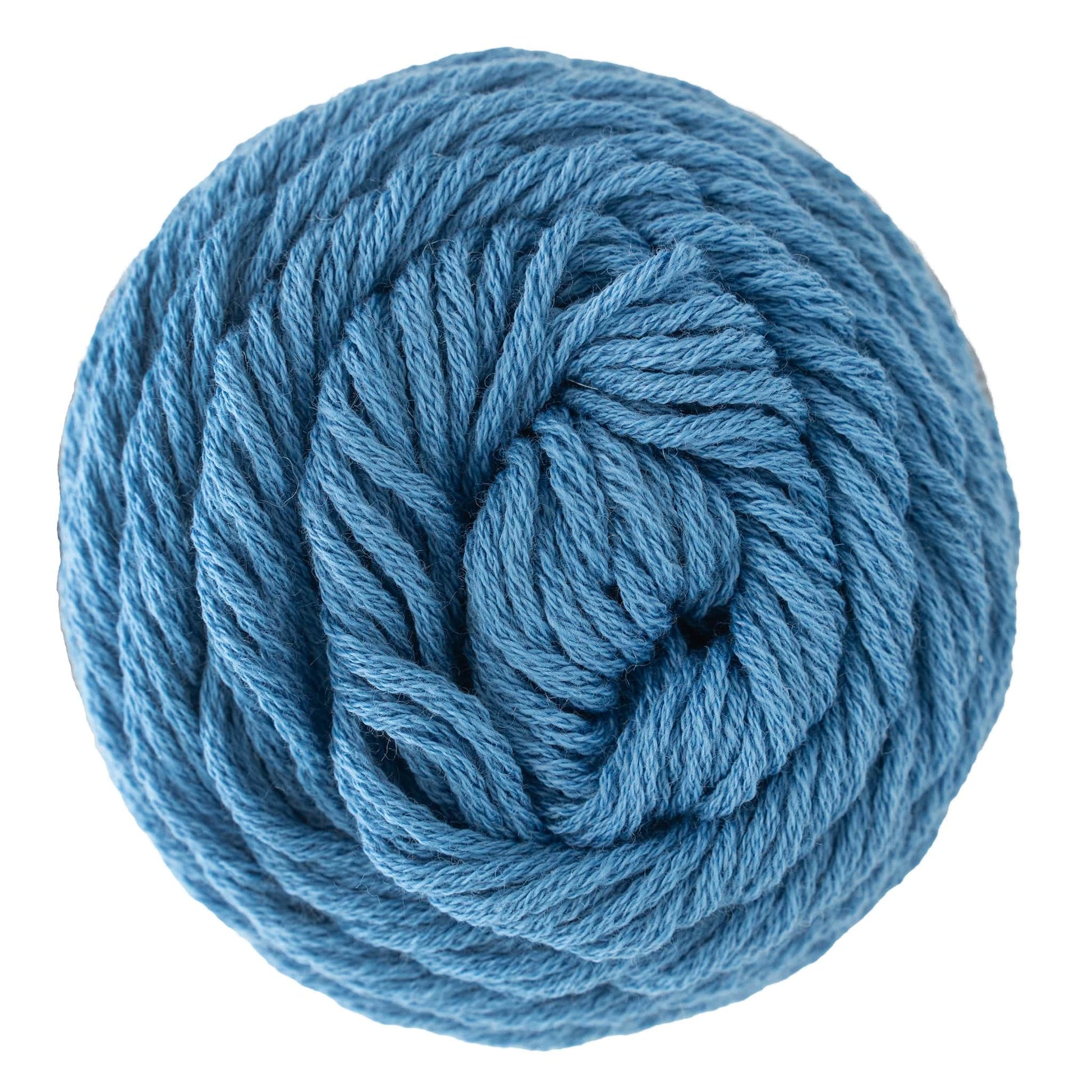 Brown Sheep Yarn Silver Blueberry Cotton Fleece