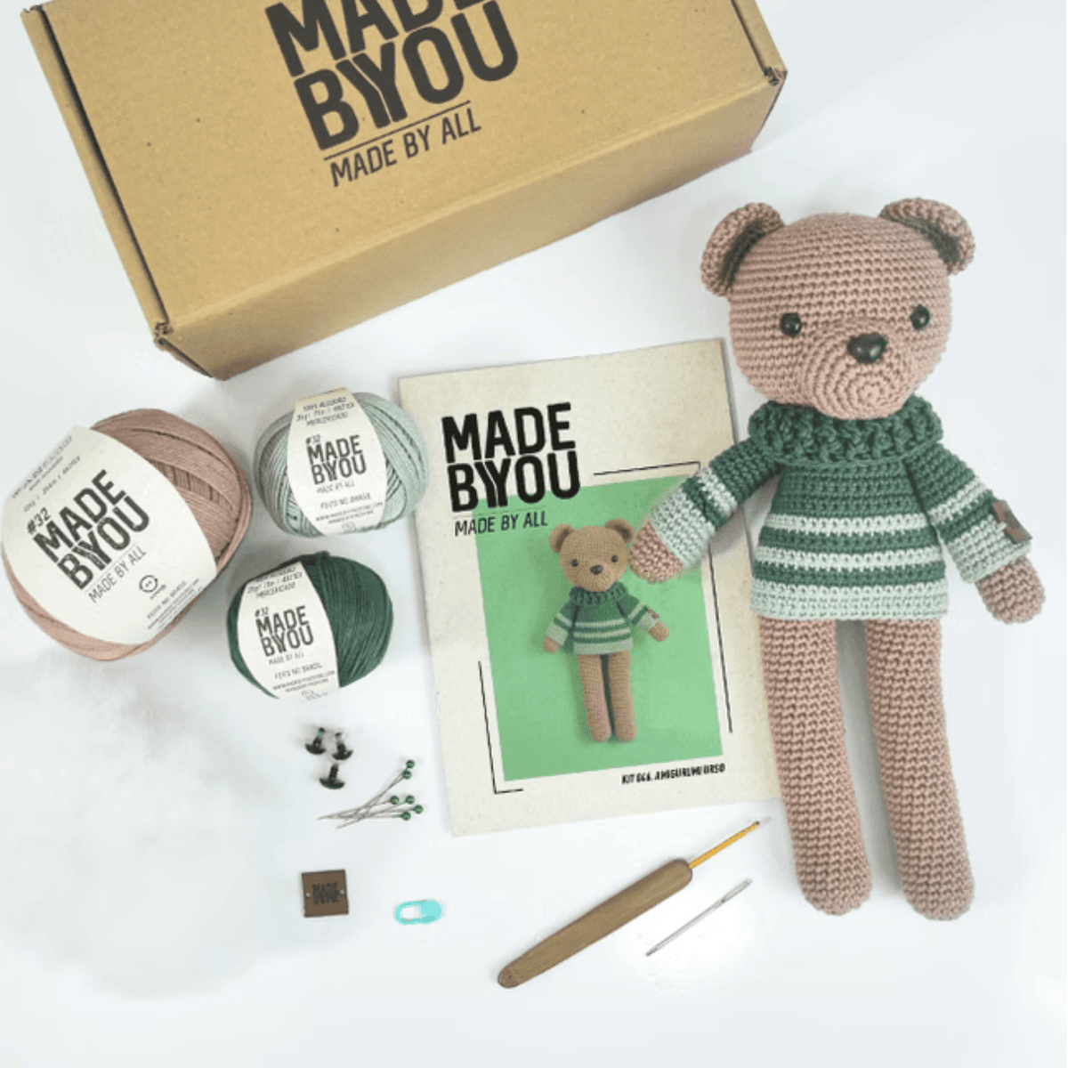Circulo Crochet Kits Amigurumi Made By You! Crochet Animal Kits