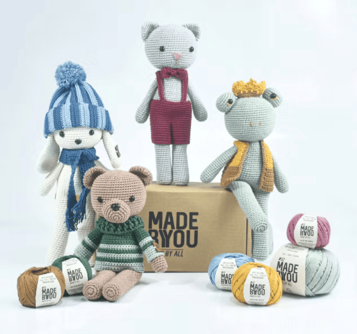 Circulo Crochet Kits Amigurumi Made By You! Crochet Animal Kits