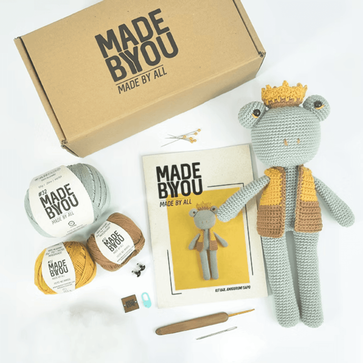 Circulo Crochet Kits Amigurumi Made By You! Crochet Animal Kits