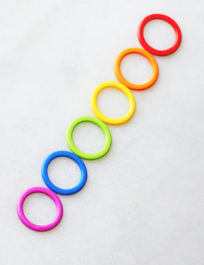 Cocoknits Stitch Markers Colorful Ring Stitch Markers Cocoknits