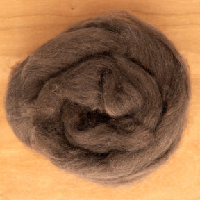 Europa Wools Ltd Other Animal Fibers dark brown Yak Down Fiber (sold by the ounce)