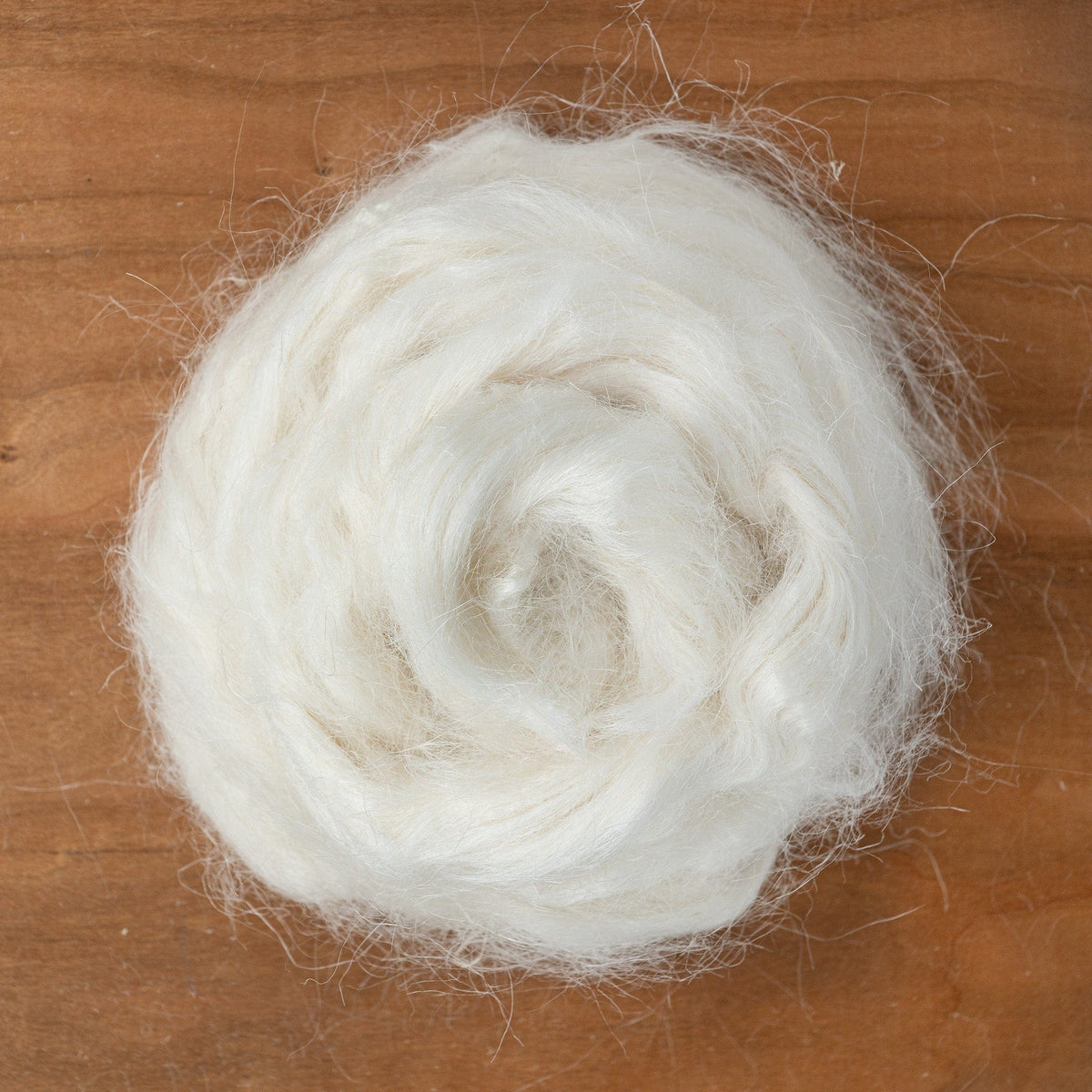 Europa Wools Ltd Plant Fibers White Himalayan Giant Nettle Fiber Top (sold by the ounce)