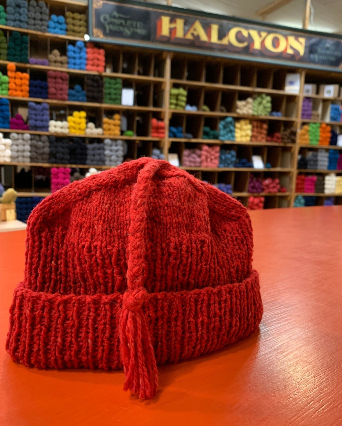 Halcyon Yarn Class Saturday • March 21st • 2026 (1:00 - 3:00) Melt The Ice Hat, Free Community Stitch-In: Saturday, March 21st (1:00 - 3:00)