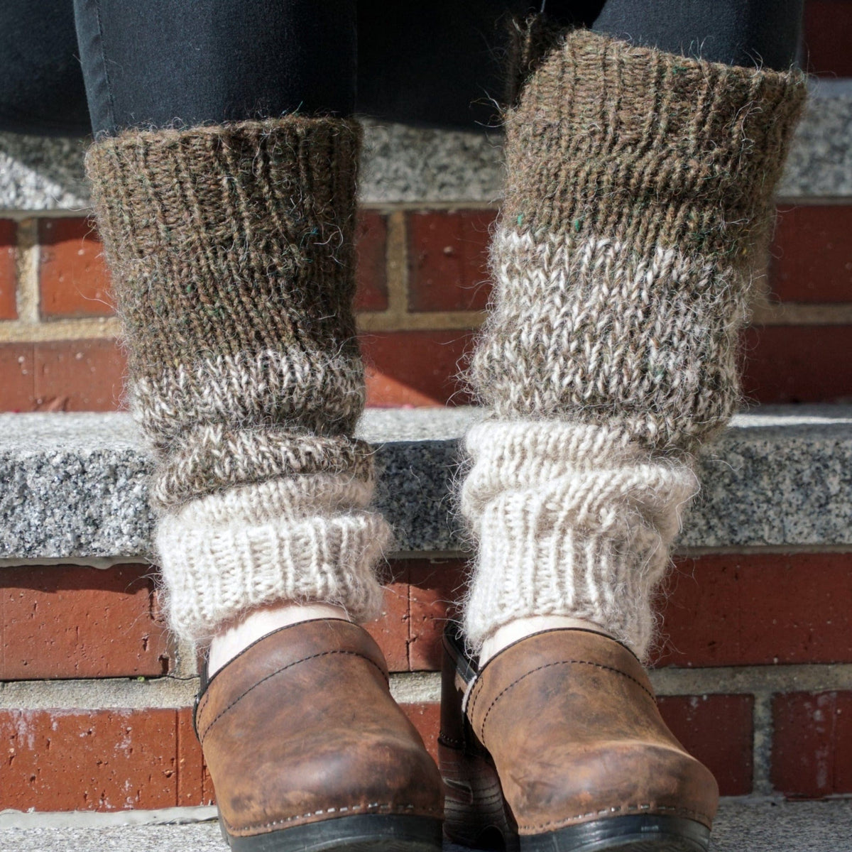 Halcyon Yarn Print Patterns Down Home Special Leg Warmers