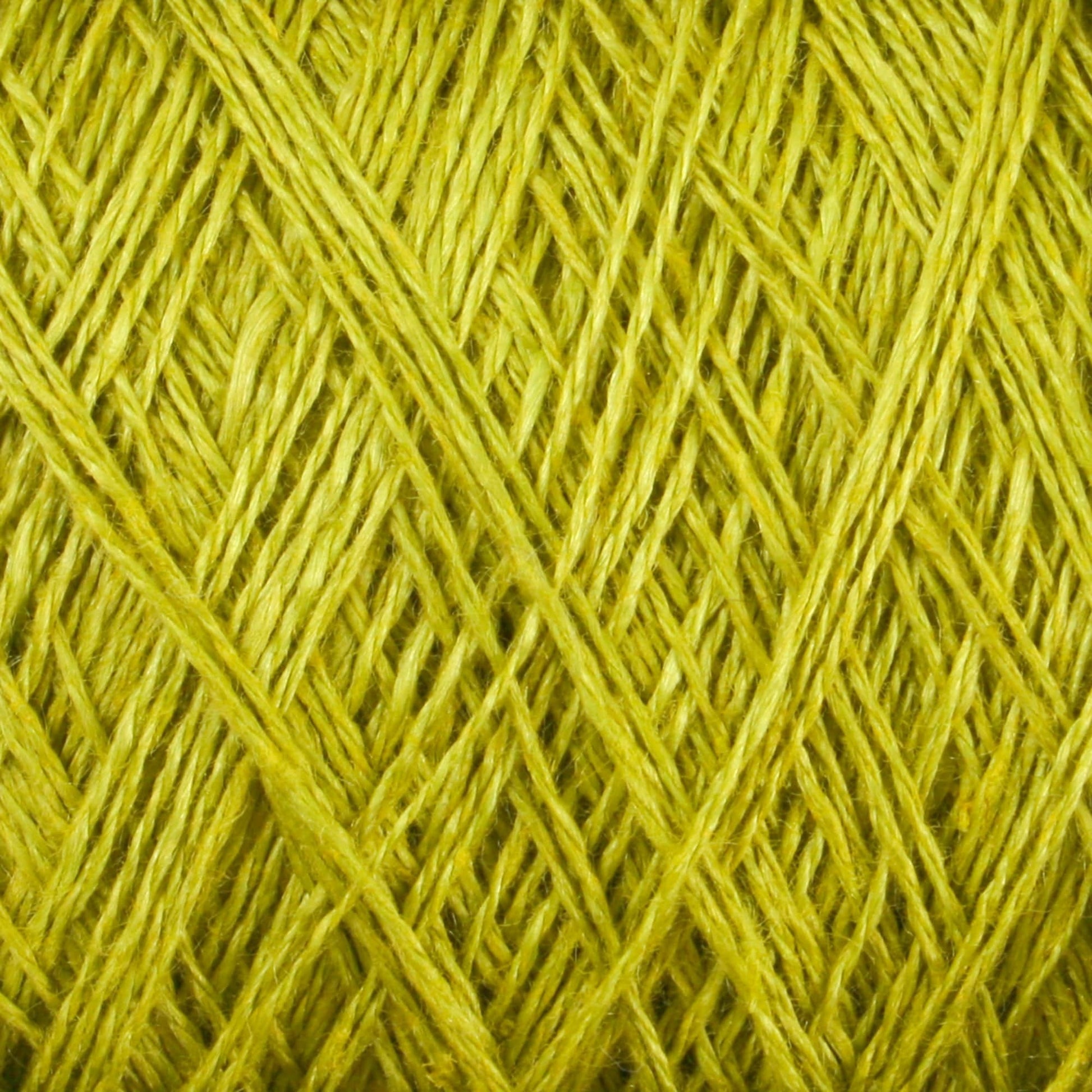 Halcyon Yarn Yarn Lemongrass Green Newport 16/2 Linen Yarn Mini-cone
