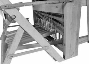 Leclerc Looms Floor Looms Leclerc Nilus II 8-Shaft Floor Loom, Jack Loom with Back-Hinge Treadles