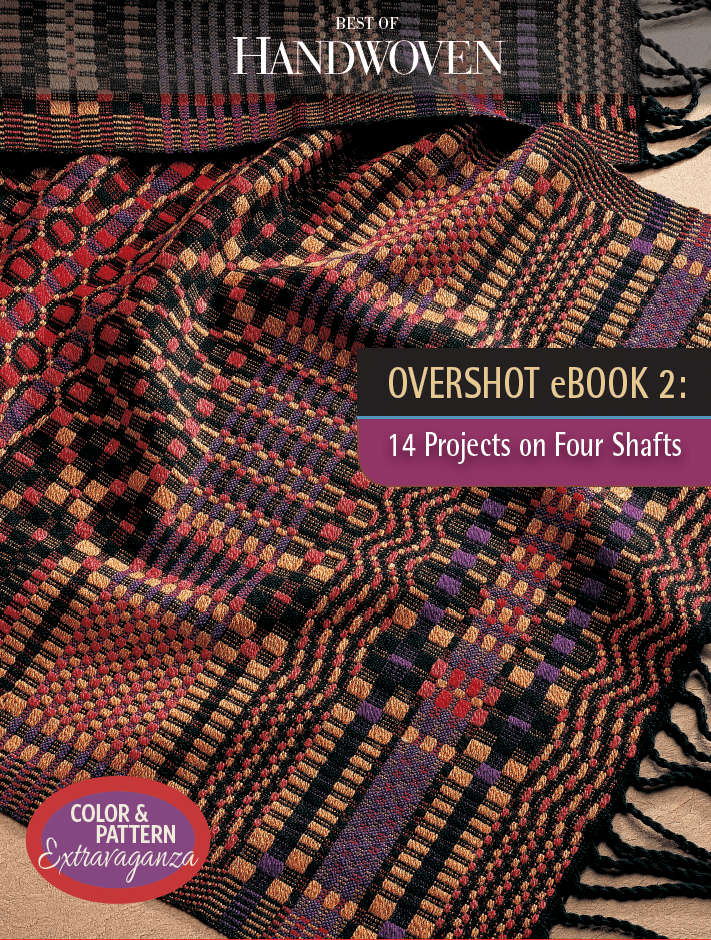 Long Thread Media Books Best of Handwoven, Overshot eBook 2: 14 Projects On Four Shafts eBook (Printed version)