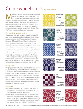 Long Thread Media Books Best of Handwoven Technique Series: Color! Everything a Weaver Needs to Know eBook (Printed version)