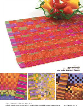 Long Thread Media Books Best of Handwoven Technique Series: Summer & Winter eBook (Printed version)