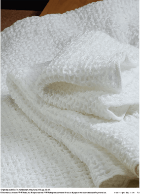 Long Thread Media Books Best of Handwoven Technique Series: Waffle Weave eBook (Printed version)
