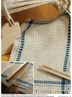 Long Thread Media Books Best of Handwoven Technique Series: Waffle Weave eBook (Printed version)