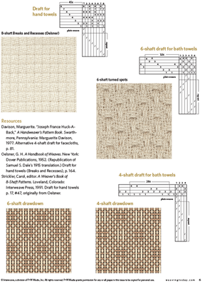 Long Thread Media Books Best of Handwoven Technique Series: Waffle Weave eBook (Printed version)