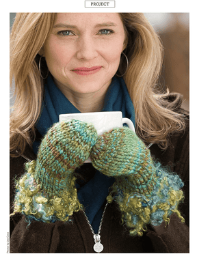 Long Thread Media Books Delightful Mittens to Spin Year-Round: 8 Knitted Patterns from Spin Off eBook (Printed version)
