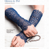 Long Thread Media Books Elegant Vintage Fingerless Gloves to Tat eBook (Printed version)