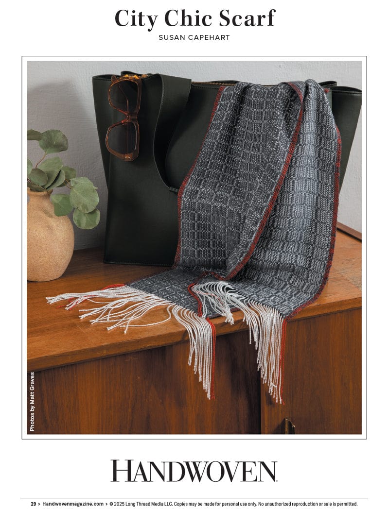 Long Thread Media Books Handwoven Bonus Collection #1: A Dozen Projects Inspired by the Seasons; Zebras, Indigo, and More - eBook Printed Copy