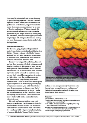 Long Thread Media Books Little Looms Presents: Mug Rugs to Make: 7 Weaving Projects to Brighten Your Table eBook Printed copy