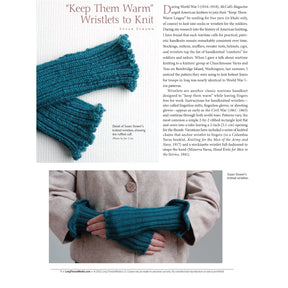 Long Thread Media Books PieceWork Presents: Fingerless Mitts for All Seasons – eBook printed copy