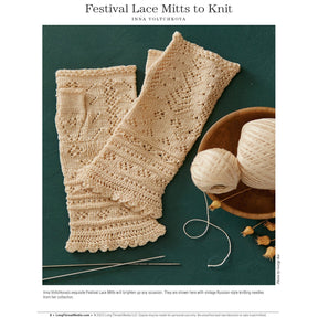 Long Thread Media Books PieceWork Presents: Fingerless Mitts for All Seasons – eBook printed copy