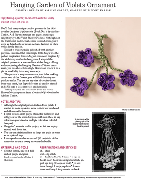 Long Thread Media Books Piecework Presents: Twelve Months of Ornaments: eBook Printed Copy