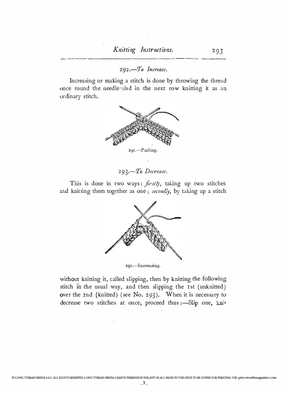 Long Thread Media Books PieceWork Presents: Vintage Knitting with Mrs. Beeton – eBook printed copy