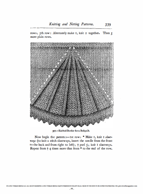 Long Thread Media Books PieceWork Presents: Vintage Knitting with Mrs. Beeton – eBook printed copy