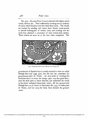 Long Thread Media Books PieceWork Presents: Vintage Lace with Mrs. Beeton – eBook printed copy