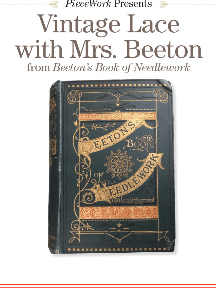 Long Thread Media Books PieceWork Presents: Vintage Lace with Mrs. Beeton – eBook printed copy