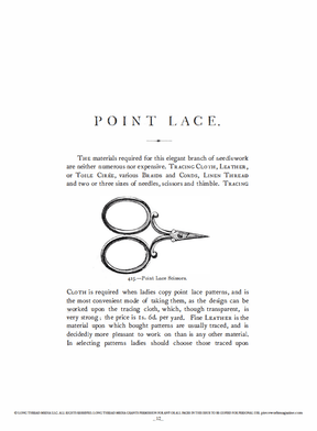 Long Thread Media Books PieceWork Presents: Vintage Lace with Mrs. Beeton – eBook printed copy