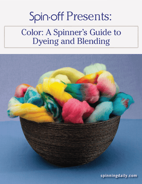 Long Thread Media Books Spin-Off Presents: A Spinner's Guide to Dyeing and Blending: eBook Printed Copy