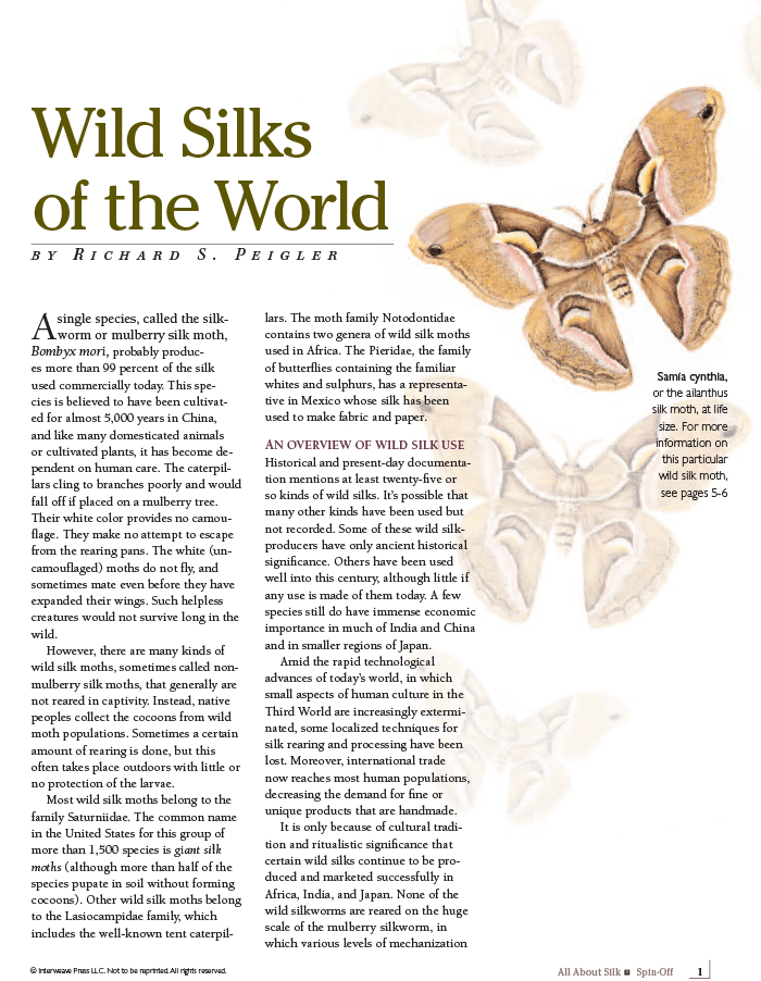 Long Thread Media Books Spin-Off Presents: All About Silk: eBook Printed Copy