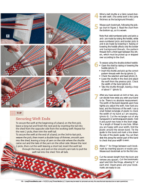 Long Thread Media Books Spin Off Presents: Bandweaving Using Rigid Heddles and Inkle Looms - eBook Printed Copy