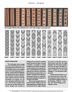 Long Thread Media Books Spin Off Presents: Bandweaving Using Rigid Heddles and Inkle Looms - eBook Printed Copy