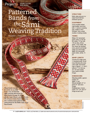 Long Thread Media Books Spin Off Presents: Bandweaving Using Rigid Heddles and Inkle Looms - eBook Printed Copy