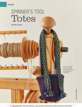Long Thread Media Books Spin Off Presents: Bandweaving Using Rigid Heddles and Inkle Looms - eBook Printed Copy
