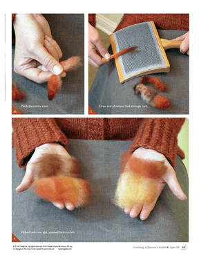 Long Thread Media Books Spin-Off Presents: Combing: a Spinner's Guide- eBook Printed Copy