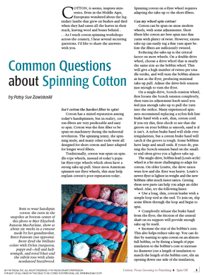 Long Thread Media Books Spin-Off Presents: Cotton from Growing to Finishing: eBook Printed Copy