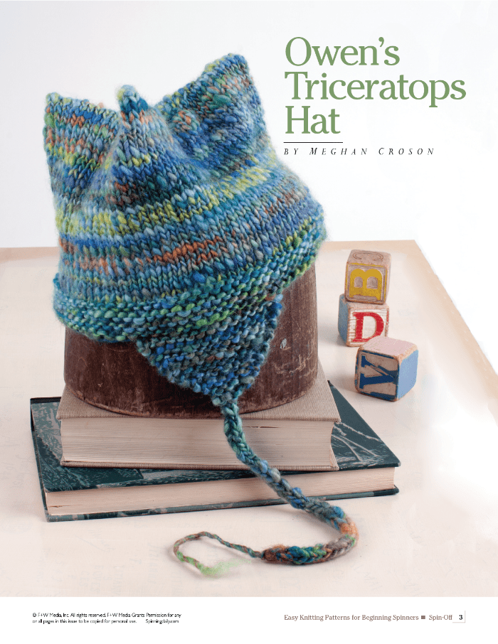 Long Thread Media Books Spin-Off Presents: Easy Knitting Patterns for Beginner Spinners: eBook Printed