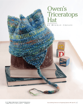 Long Thread Media Books Spin-Off Presents: Easy Knitting Patterns for Beginner Spinners: eBook Printed