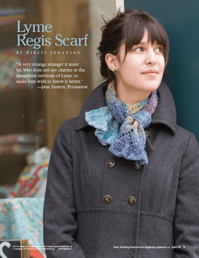 Long Thread Media Books Spin-Off Presents: Easy Knitting Patterns for Beginner Spinners: eBook Printed