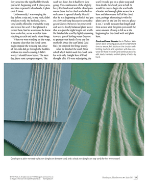Long Thread Media Books Spin Off Presents: Handspun, Handwoven - eBook Printed Copy