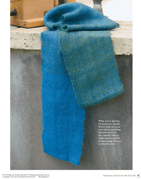 Long Thread Media Books Spin Off Presents: Handspun, Handwoven - eBook Printed Copy