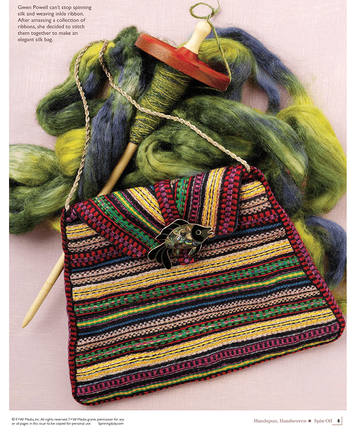 Long Thread Media Books Spin Off Presents: Handspun, Handwoven - eBook Printed Copy