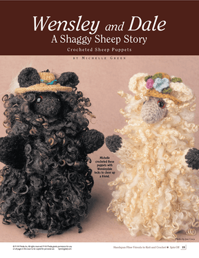 Long Thread Media Books Spin-Off Presents: Handwoven, Fiber Friends to Knit and Crochet (Printed Version)