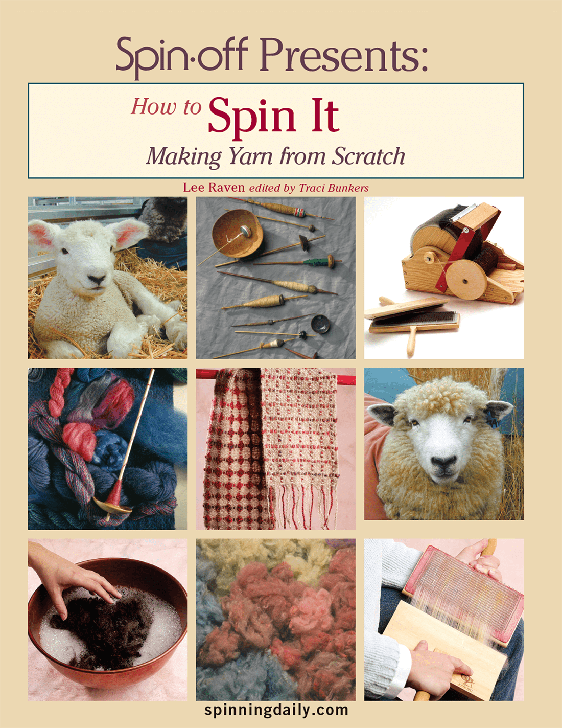 Long Thread Media Books Spin-Off Presents: How to Spin It, Making Yarn from Scratch: eBook Printed Copy