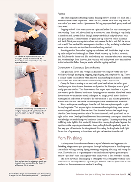 Long Thread Media Books Spin-Off Presents: How to Spin It, Making Yarn from Scratch: eBook Printed Copy