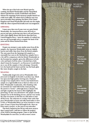 Long Thread Media Books Spin Off Presents: Lovely Longwools - eBook Printed Copy