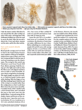 Long Thread Media Books Spin Off Presents: Lovely Longwools - eBook Printed Copy