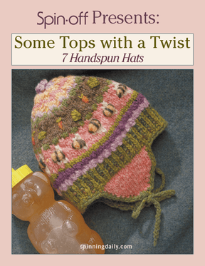 Long Thread Media Books Spin-Off Presents: Some Tops with a Twist: 7 Handspun Hats: eBook Printed Copy